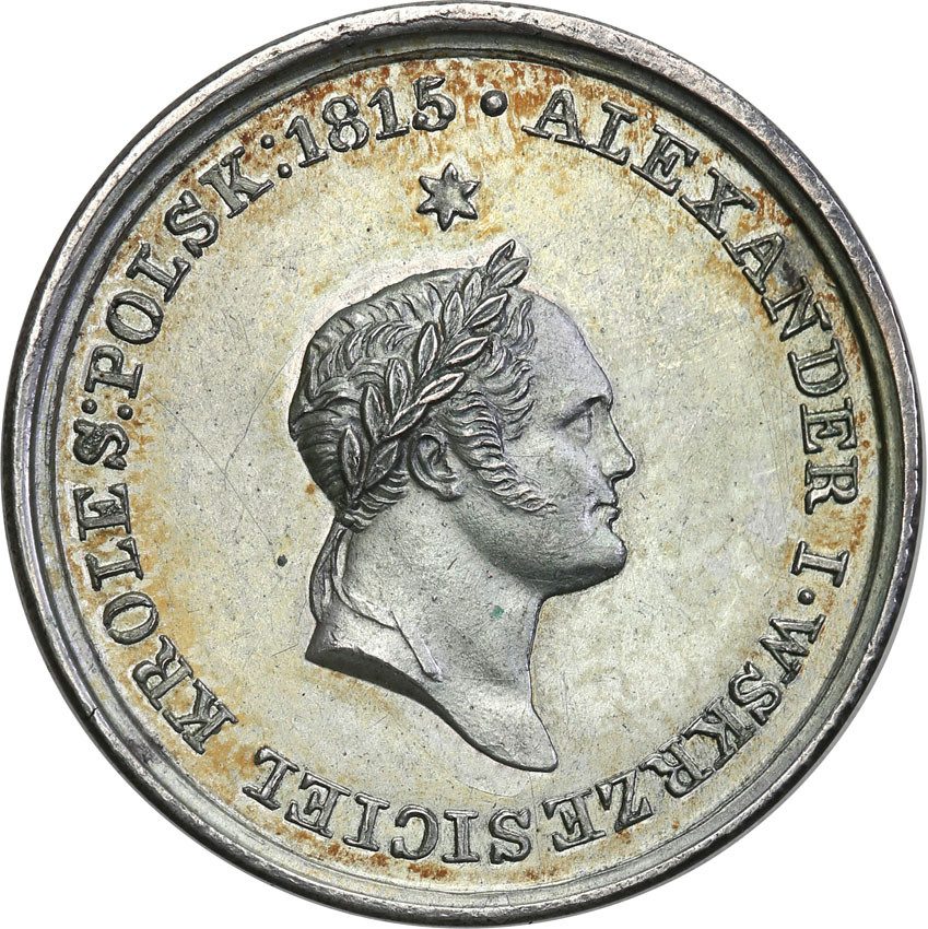Polska XIX w. / Rosja. Medal 1826, na śmierć Aleksandra I, Warszawa
